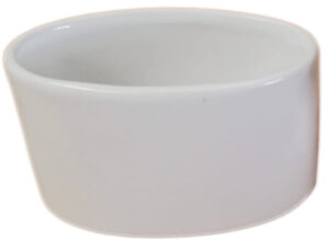 OVALE MIGNON BIANCA cm. 12x7 h. 7